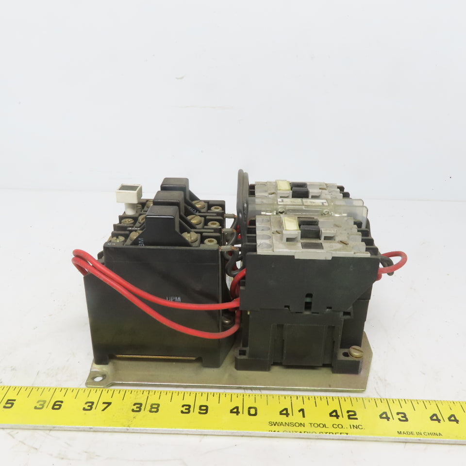 Allen Bradley 550-T0A94A Ser.B Reversing Contactor 600V 2HP Size 00 240V Coil