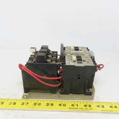 Allen Bradley 550-T0A94A Ser.B Reversing Contactor 600V 2HP Size 00 240V Coil