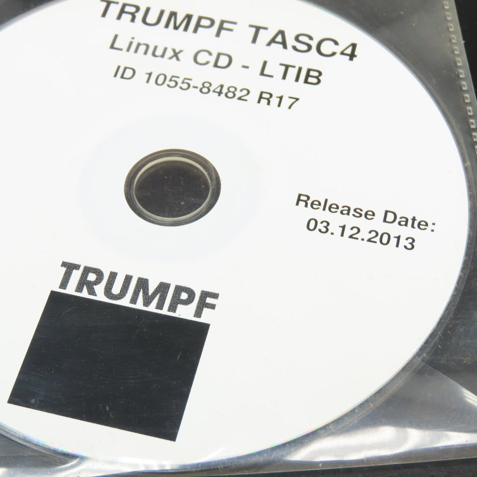 Trumpf TASC4 Linux CD-LTIB ID 1055-8452 R17 CD Disc