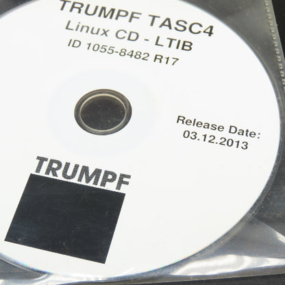 Trumpf TASC4 Linux CD-LTIB ID 1055-8452 R17 CD Disc