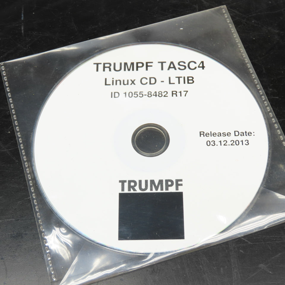 Trumpf TASC4 Linux CD-LTIB ID 1055-8452 R17 CD Disc