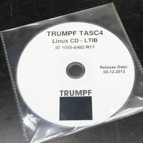 Trumpf TASC4 Linux CD-LTIB ID 1055-8452 R17 CD Disc