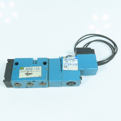 MAC 811C-PM-116AA-152 5/2 Position Pneumatic Solenoid Valve 150 PSI W/PME111AAAA