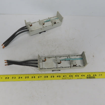 Siemens 8US1 261-5FM08  Buss Bar Adapter 600V No. 8 Wire Lot of 2