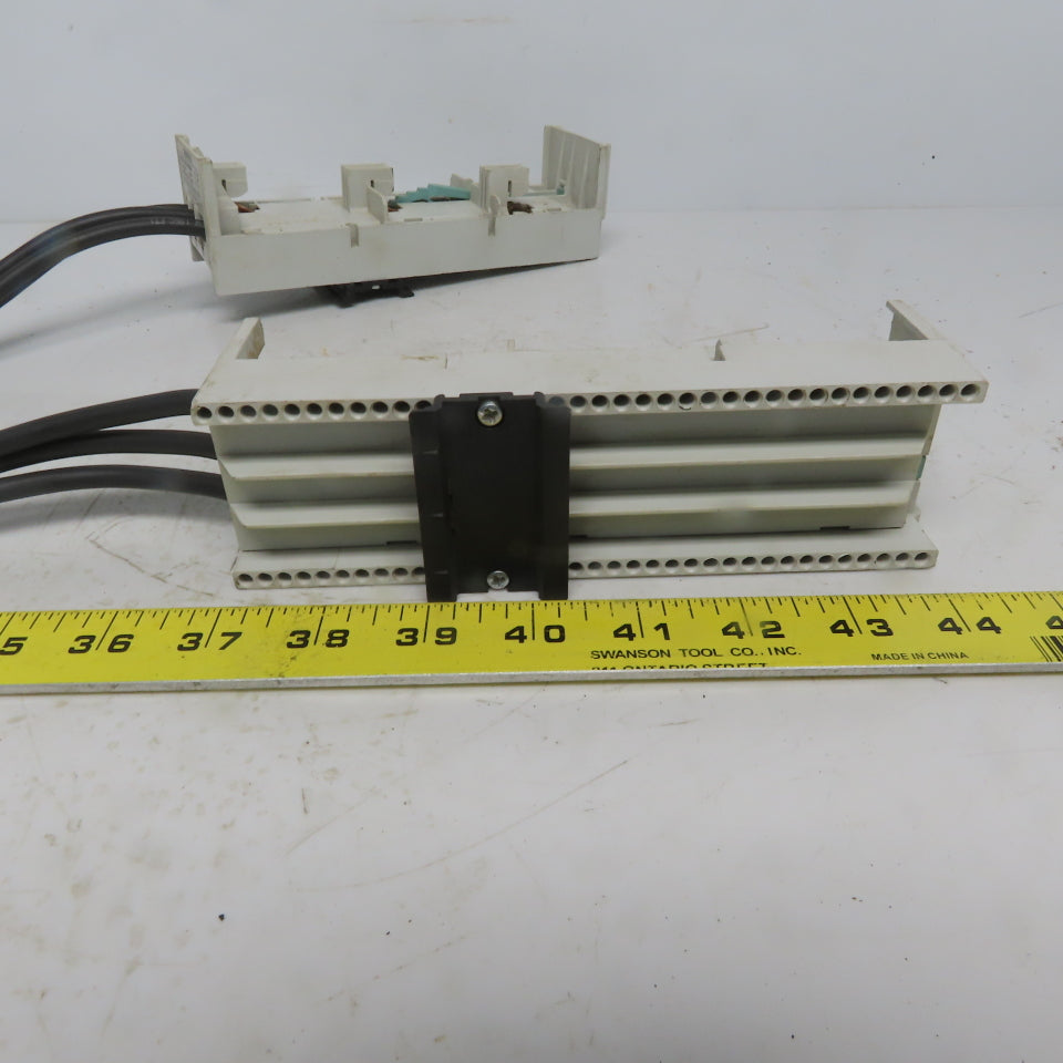 Siemens 8US1 261-5FM08  Buss Bar Adapter 600V No. 8 Wire Lot of 2