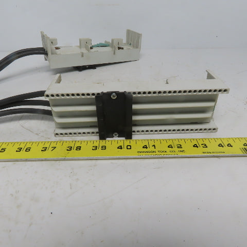 Siemens 8US1 261-5FM08  Buss Bar Adapter 600V No. 8 Wire Lot of 2
