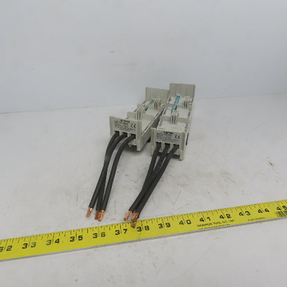 Siemens 8US1 261-5FM08  Buss Bar Adapter 600V No. 8 Wire Lot of 2