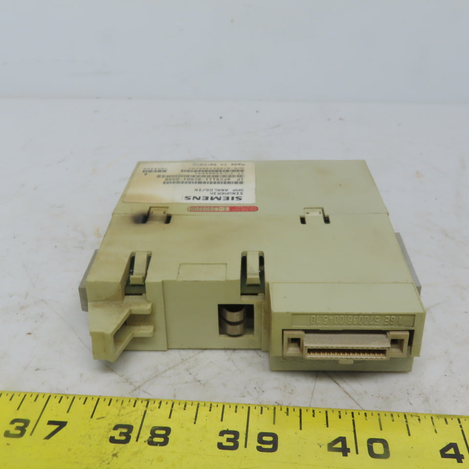 Siemens 6FC5111-0CA04-0AA0 Sinureik DMP Analog /IN