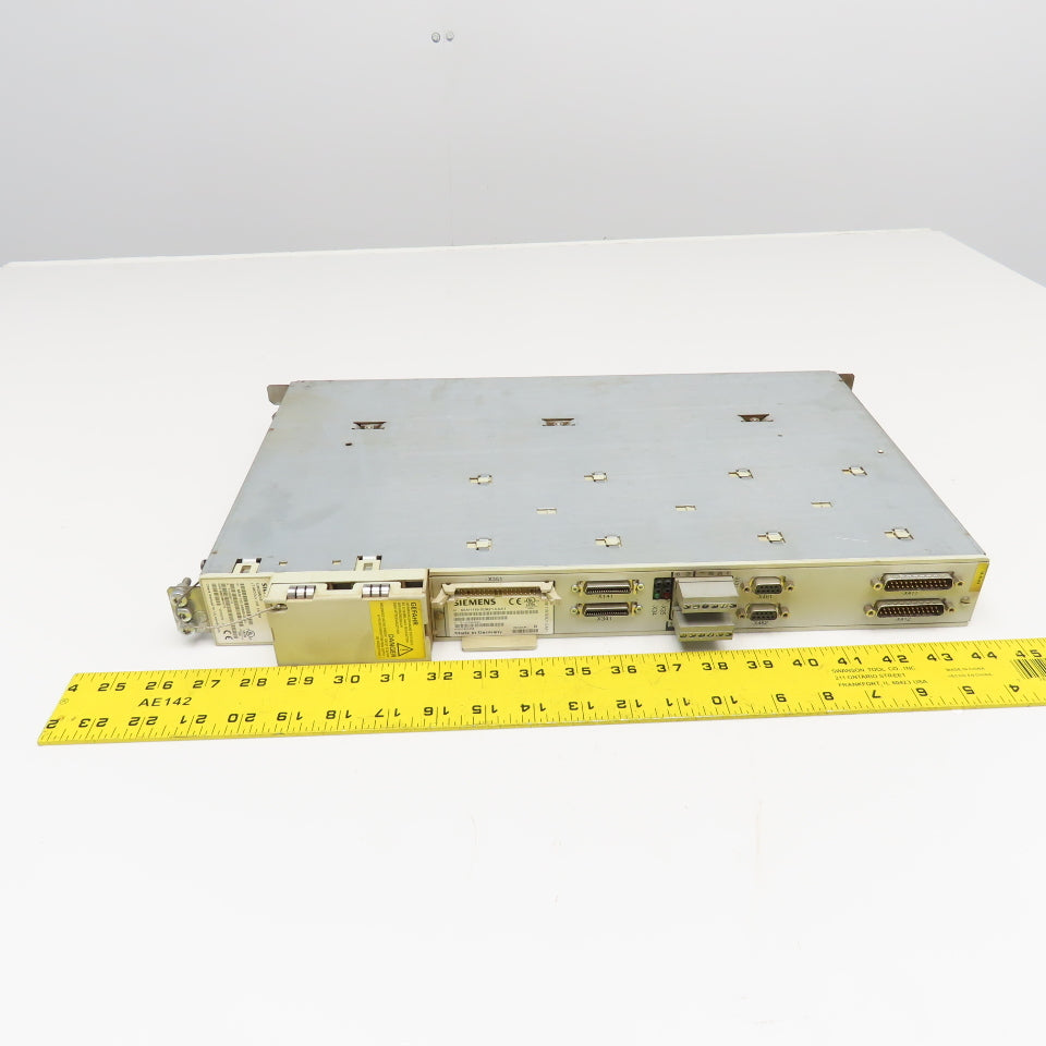 Siemens 6SN1118-0DK21-0AA1 Simodrive 6SN1123-1AB00-0-AA1 LT Module 2X15A Ver A