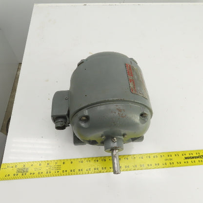 GE 5K204D841 0.75/ 0.375HP Dual Speed AC Electric Motor 1670/835RPM 220V 204 FR.