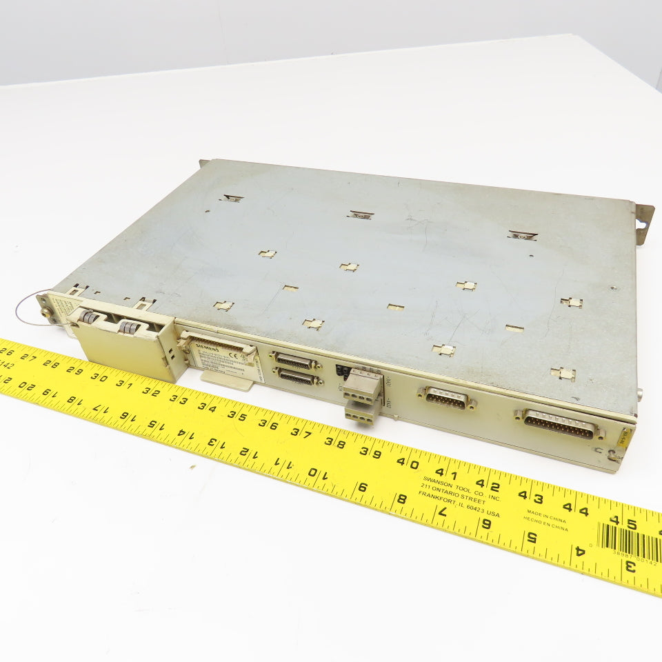 Siemens 6SN1118-0DG21-0AA1 Simodrive 6SN1123-1AA00-0-0CA1 LT Module 50A Ver A