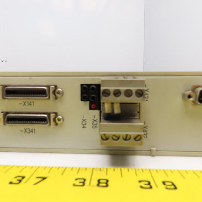 Siemens 6SN1118-0DG21-0AA1 Simodrive 6SN1123-1AA00-0-0CA1 LT Module 50A Ver A
