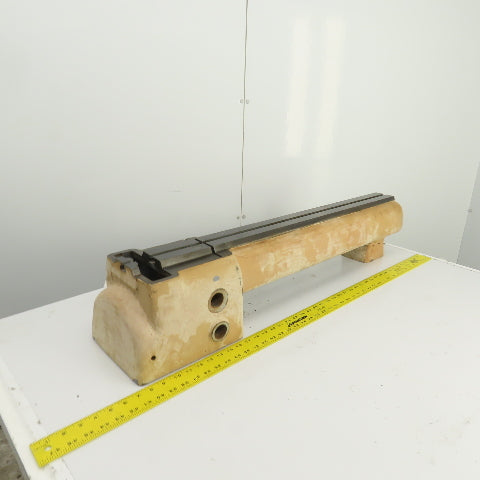 Hardinge AHC Super Precision Lathe Bed Carriage Slide Assembly 37" OAL