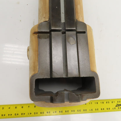 Hardinge AHC Super Precision Lathe Bed Carriage Slide Assembly 37" OAL