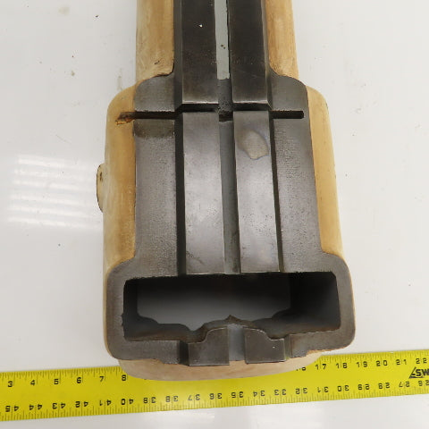 Hardinge AHC Super Precision Lathe Bed Carriage Slide Assembly 37" OAL