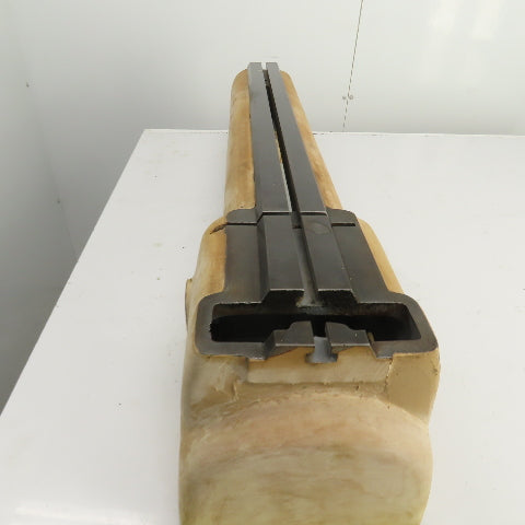 Hardinge AHC Super Precision Lathe Bed Carriage Slide Assembly 37" OAL