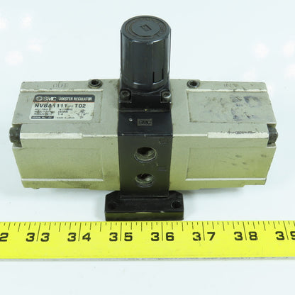 SMC NVBA1111-T02 Output Booster Regulator 14-140 Input PSI 280 Output PSI