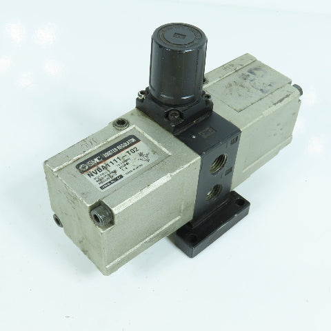 SMC NVBA1111-T02 Output Booster Regulator 14-140 Input PSI 280 Output PSI