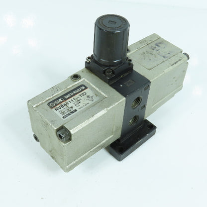 SMC NVBA1111-T02 Output Booster Regulator 14-140 Input PSI 280 Output PSI