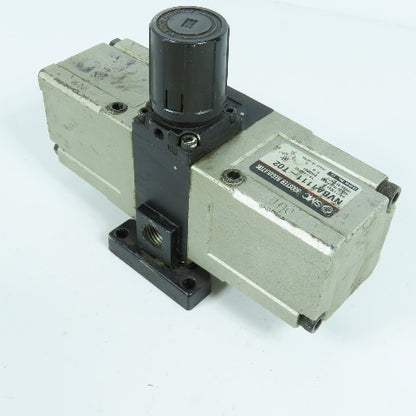 SMC NVBA1111-T02 Output Booster Regulator 14-140 Input PSI 280 Output PSI