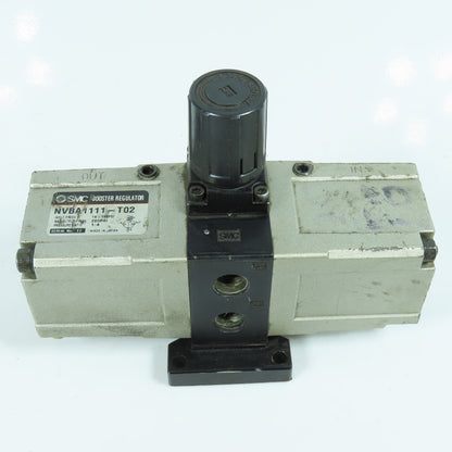 SMC NVBA1111-T02 Output Booster Regulator 14-140 Input PSI 280 Output PSI