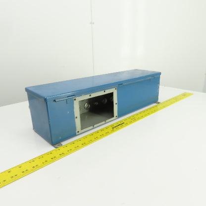 24" x 6" x 6" Steel Electrical Enclosure Junction Box W/Knockouts