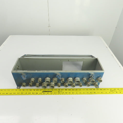 24" x 6" x 6" Steel Electrical Enclosure Junction Box W/Knockouts