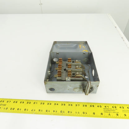 Wadsworth 8733N 30A Fusible Safety Disconnect Switch 240VAC 4-Pole
