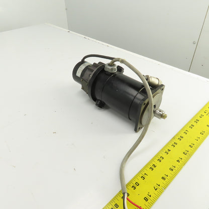 Nippon S1020L 0.12kW DC Servo Motor 2000RPM 46VDC 3.2A W/Encoder LMA-250BM-S15