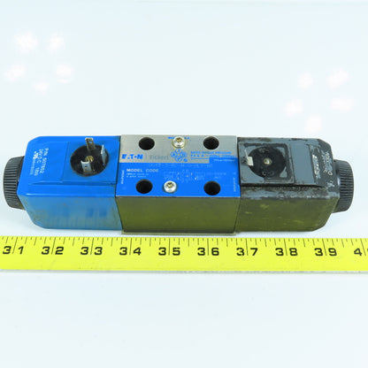 Eaton Vickers DG4V-3-6C-M-U-HL7-60 Directional Control Double Solenoid Valve