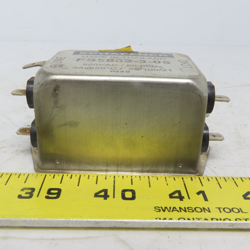Shaffner FS5882-3-05 Power Line Filter 520V /50-60Hz 3A
