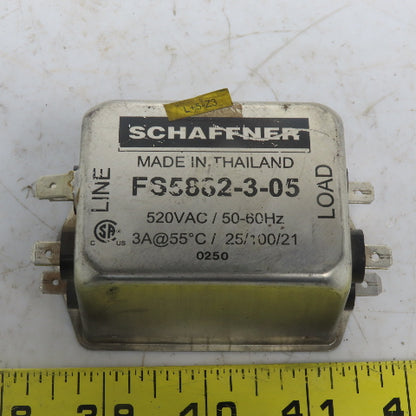 Shaffner FS5882-3-05 Power Line Filter 520V /50-60Hz 3A