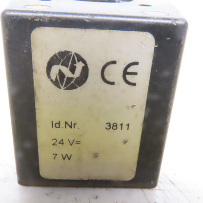 Norgren 0827 24V 7W Solenoid Coil