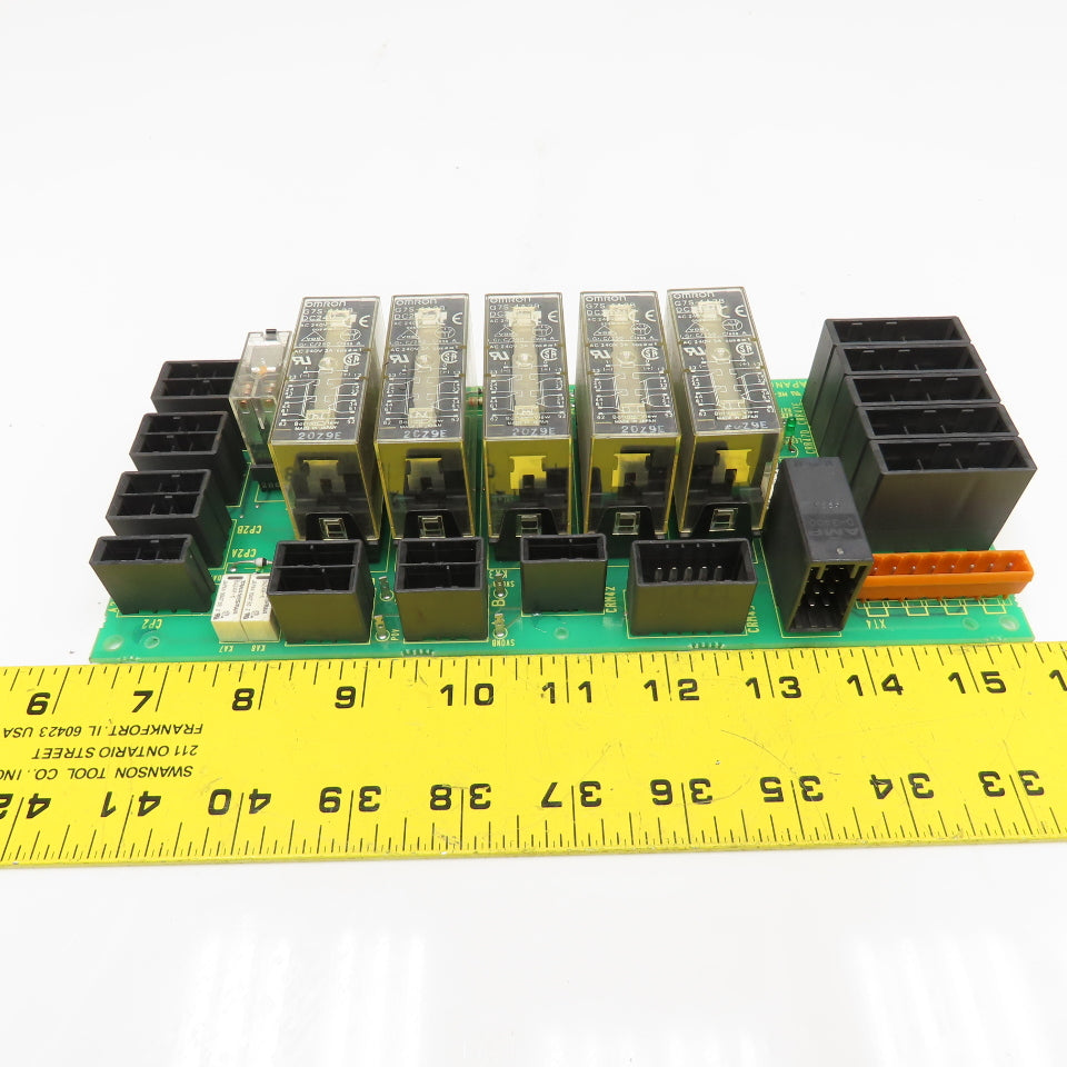 Fanuc A20B-1007-0490/02A Relay Control Circuit Board