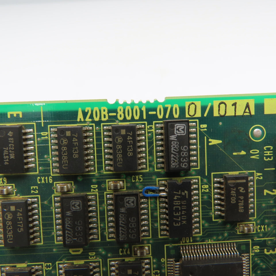 Fanuc A20B-1007-0490/02A Relay Control Circuit Board