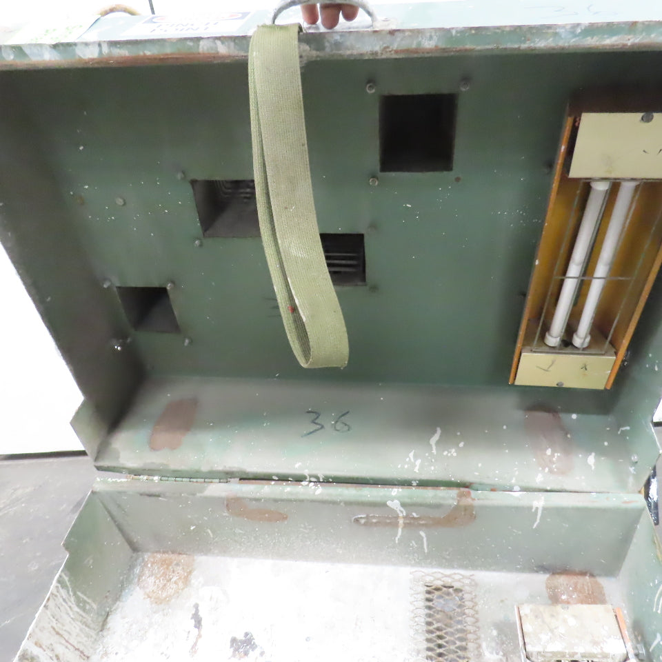 34"x23" Infra-Red Electric Paint Molding Curing Booth 230V Single Phase W/4 Fans