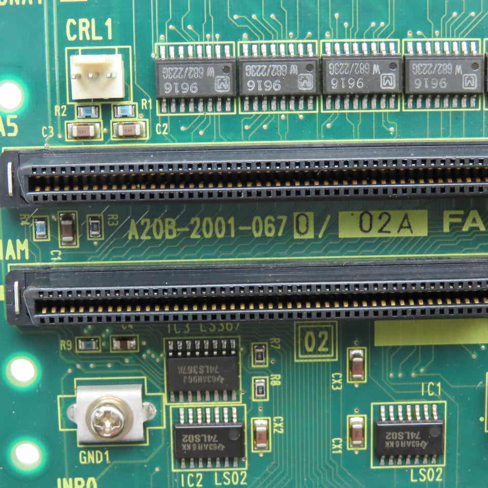 Fanuc A20B-2001-0670/02A Control Circuit Board