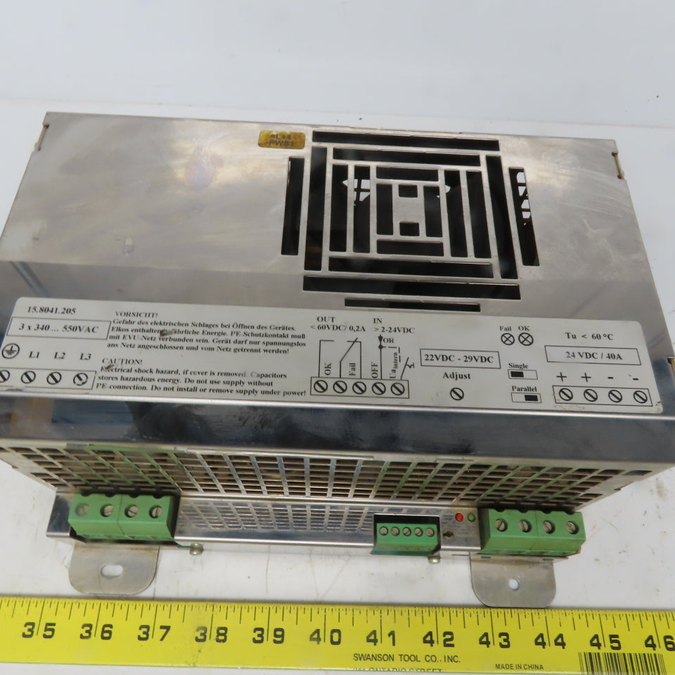 MGV PH1003-2440 3x340 550V 24V 20A Output Power Supply