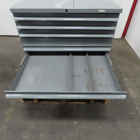 Equipto 10 Drawer Industrial Parts Tool Storage Shop Cabinet 36" x 26" x 39"H