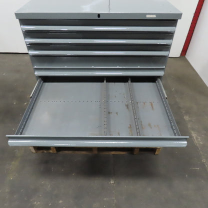Equipto 10 Drawer Industrial Parts Tool Storage Shop Cabinet 36" x 26" x 39"H