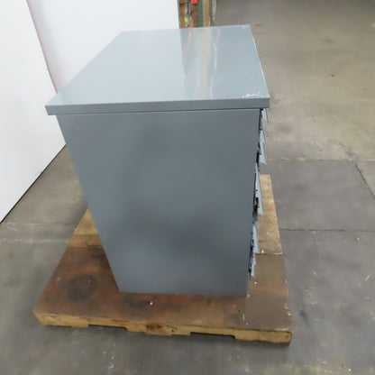 Equipto 10 Drawer Industrial Parts Tool Storage Shop Cabinet 36" x 26" x 39"H