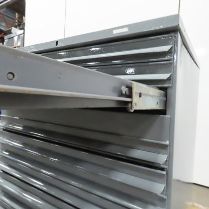 Equipto 10 Drawer Industrial Parts Tool Storage Shop Cabinet 36" x 26" x 39"H