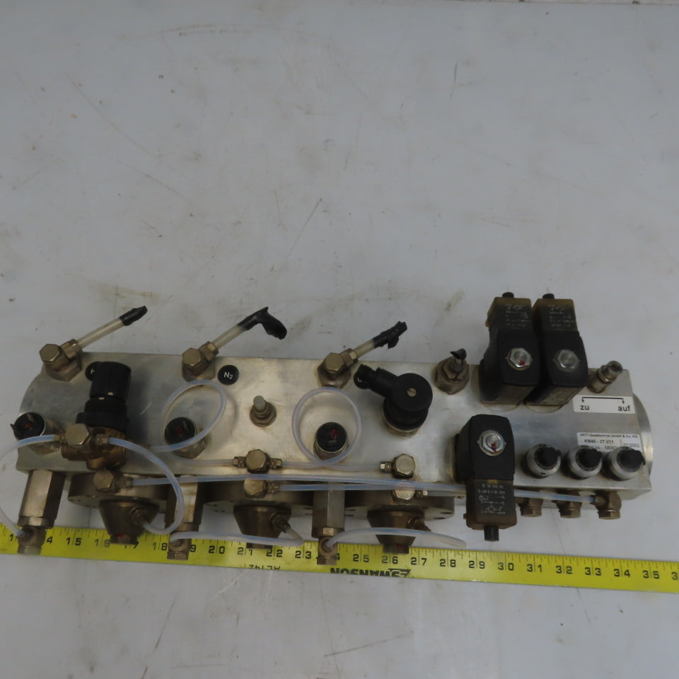Witt-Gastechnik KM40-3T/2 V11 Gas Mixing Unit N2/CO2/HE 24VDC 2003