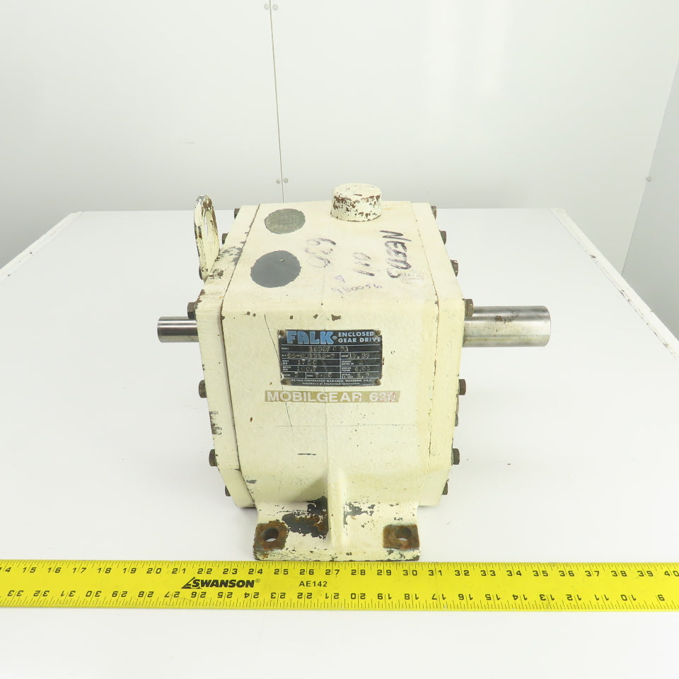 Falk 1030F CA 17.37:1 Ratio Enclosed Gear Drive Speed Reducer 1750RPM Input