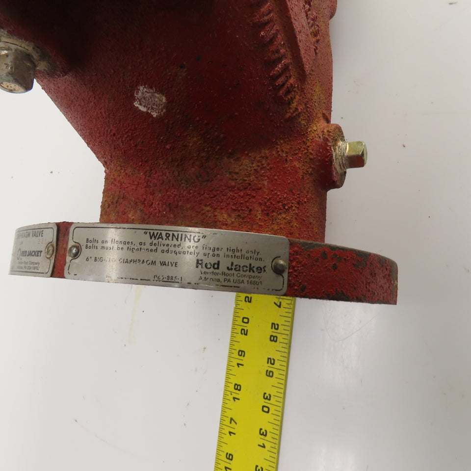 Red Jacket 117-182-5 Big-Flo 3'' Diaphragm Valve For Line Leak Detection.