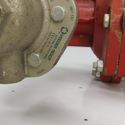 Red Jacket 117-182-5 Big-Flo 3'' Diaphragm Valve For Line Leak Detection.