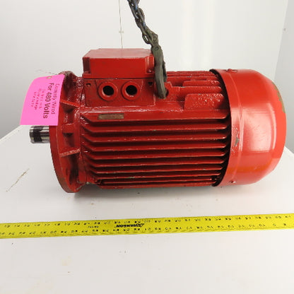 Thein & Co. DF 180 L 3004 22kW AC Electric Motor 1750RPM 440V 3PH 42.5A 60HZ