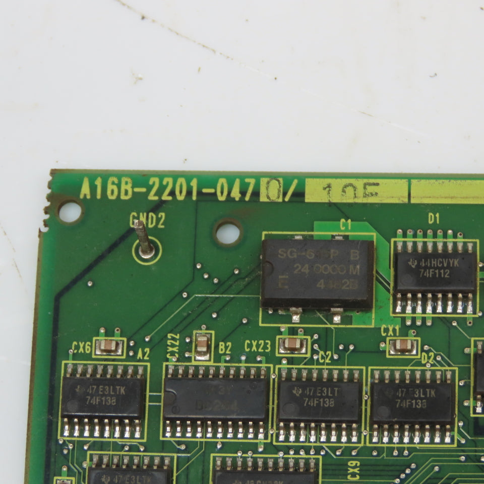 Fanuc A16B-2201-0470/10E Process I/O PCB Circuit Board