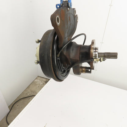 Yale Front Left Wheel Hub Drum Assembly From A Model GLC060TGNUAE084 Forklift