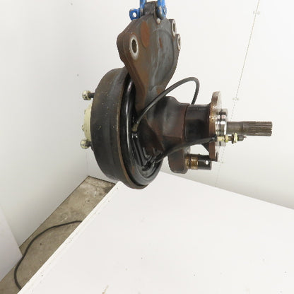 Yale Front Left Wheel Hub Drum Assembly From A Model GLC060TGNUAE084 Forklift